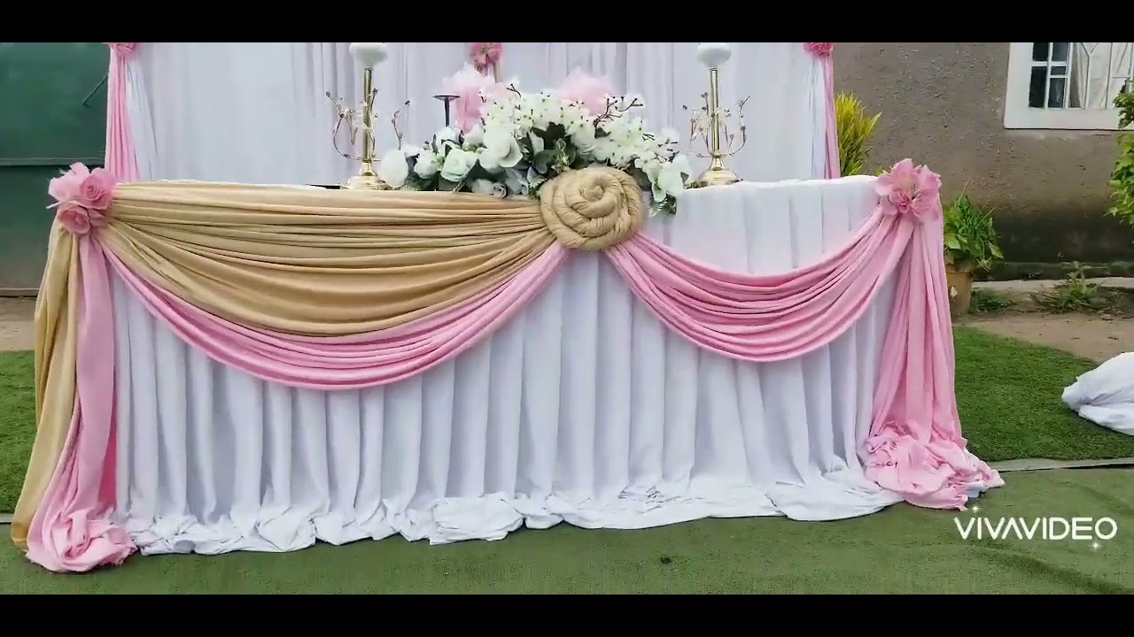 Décoration mariage coutumier