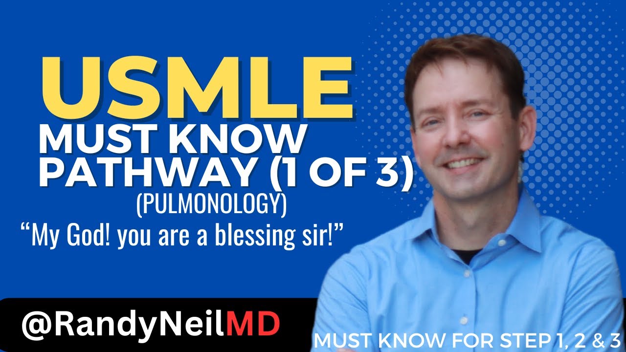 USMLE STEP 1: MUST KNOW PATHWAYS - VIDEO 1 w/Questions