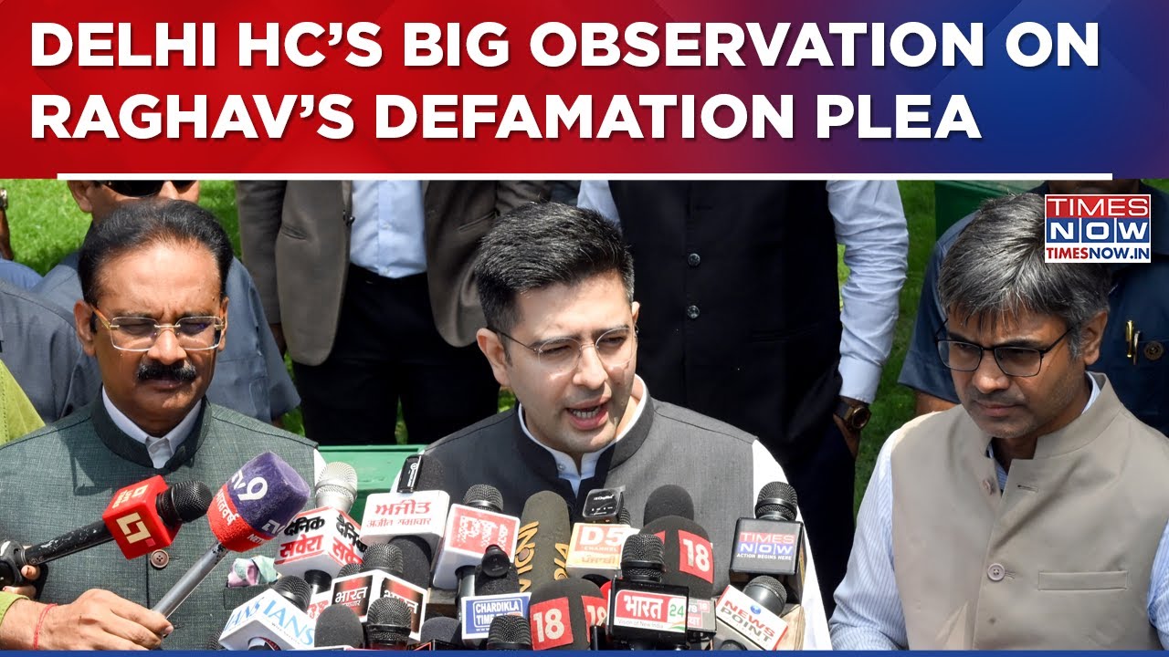 Delhi High Court Takes This Big Decision In Raghav Chadha's Defamation Plea