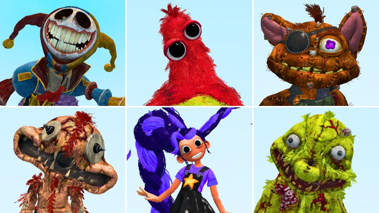I Found All Poppy Playtime: Chapter 5 Monsters In Garry's Mod