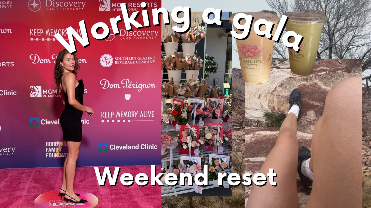 A busy weekend that got me sick lol + weekend reset