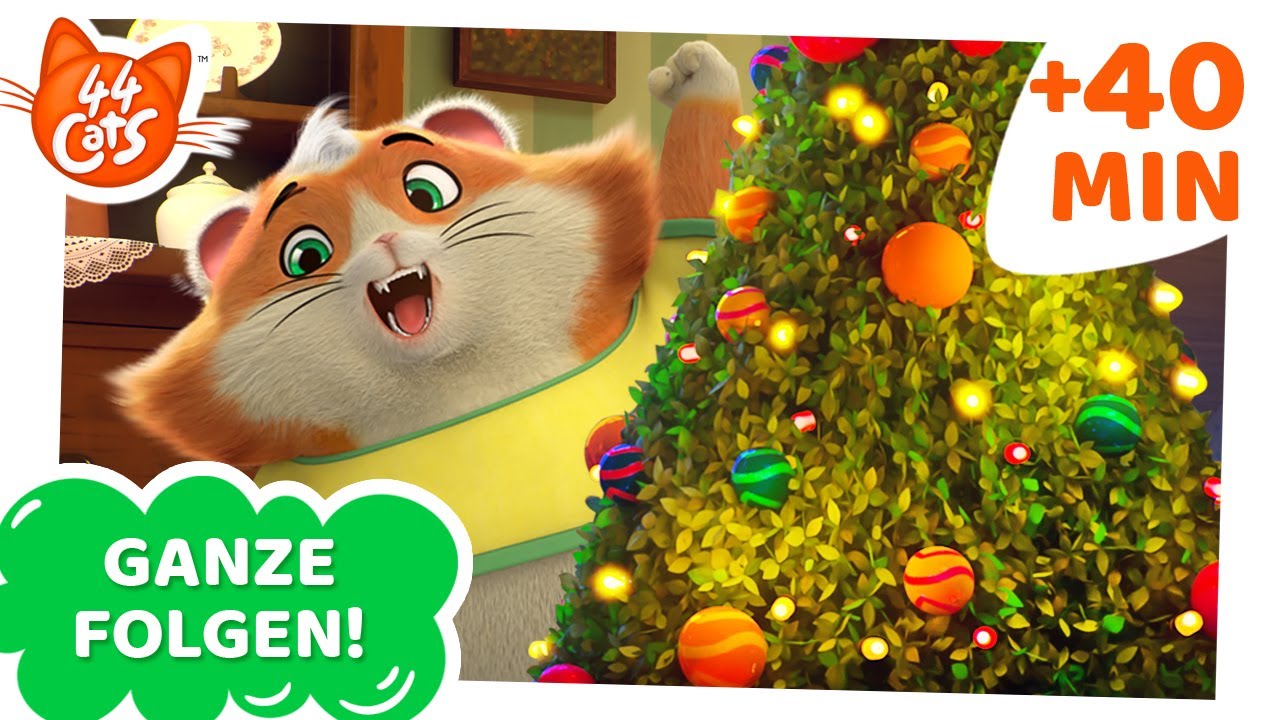 44 Cats | 40 MINUTEN | Weihnachten mit den Buffycats | Ganze Folgen ☃️🎁