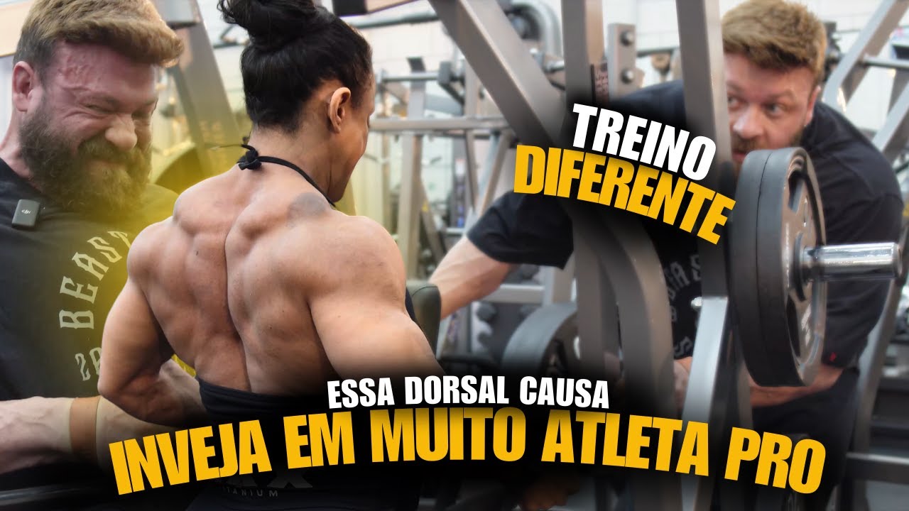 A MELHOR DORSAL DA LIGA PROFISSIONAL!!! TREINO DE COSTAS COM ZAMA BENTA