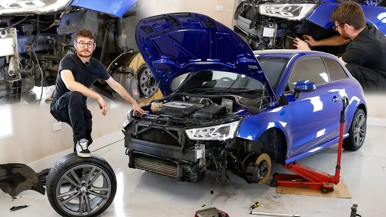 LET'S GET STARTED! Rebuilding a Wrecked Audi S1!