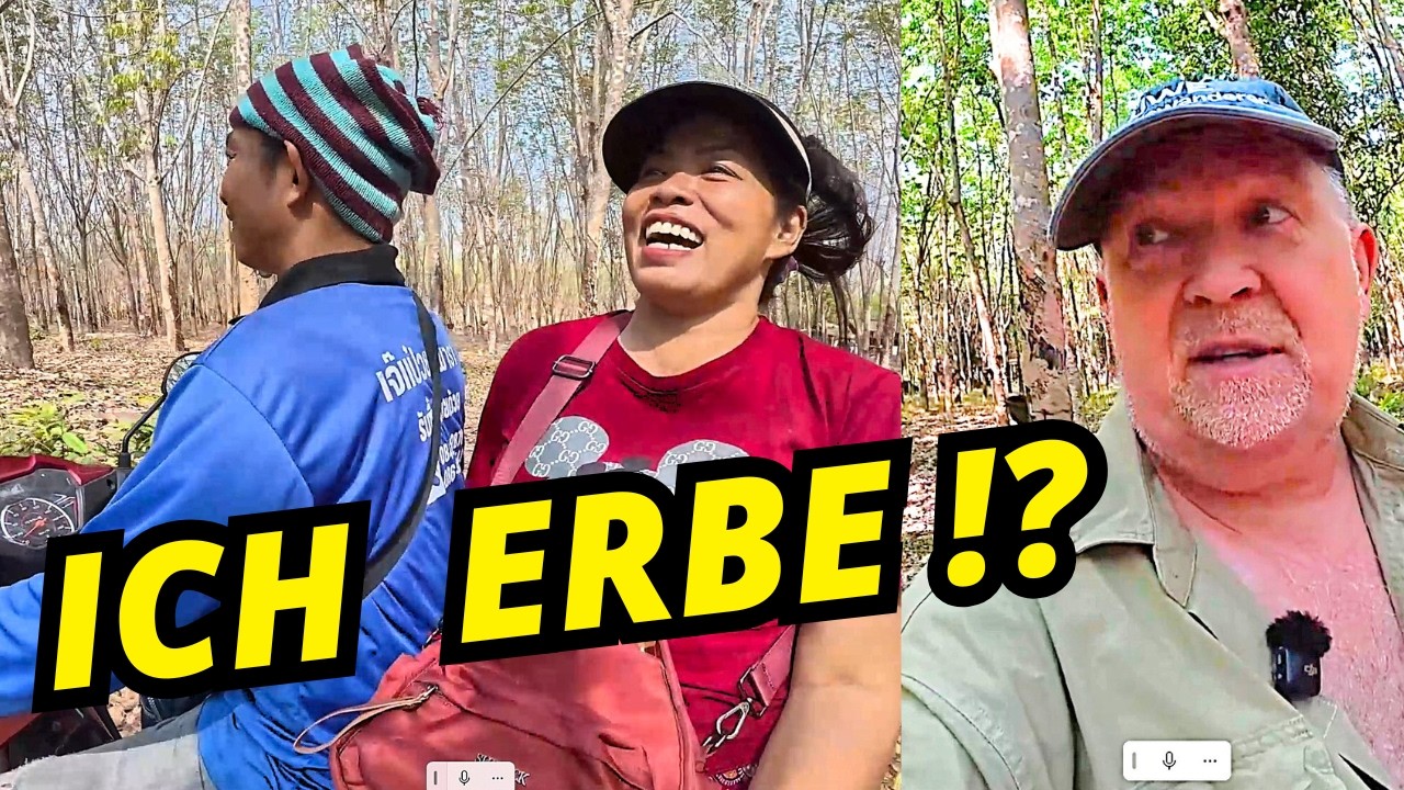 Erbe Land in Thailand – darf ich das überhaupt?  Mit der Honda mit Beiwagen durch den Dschungel. 🤠