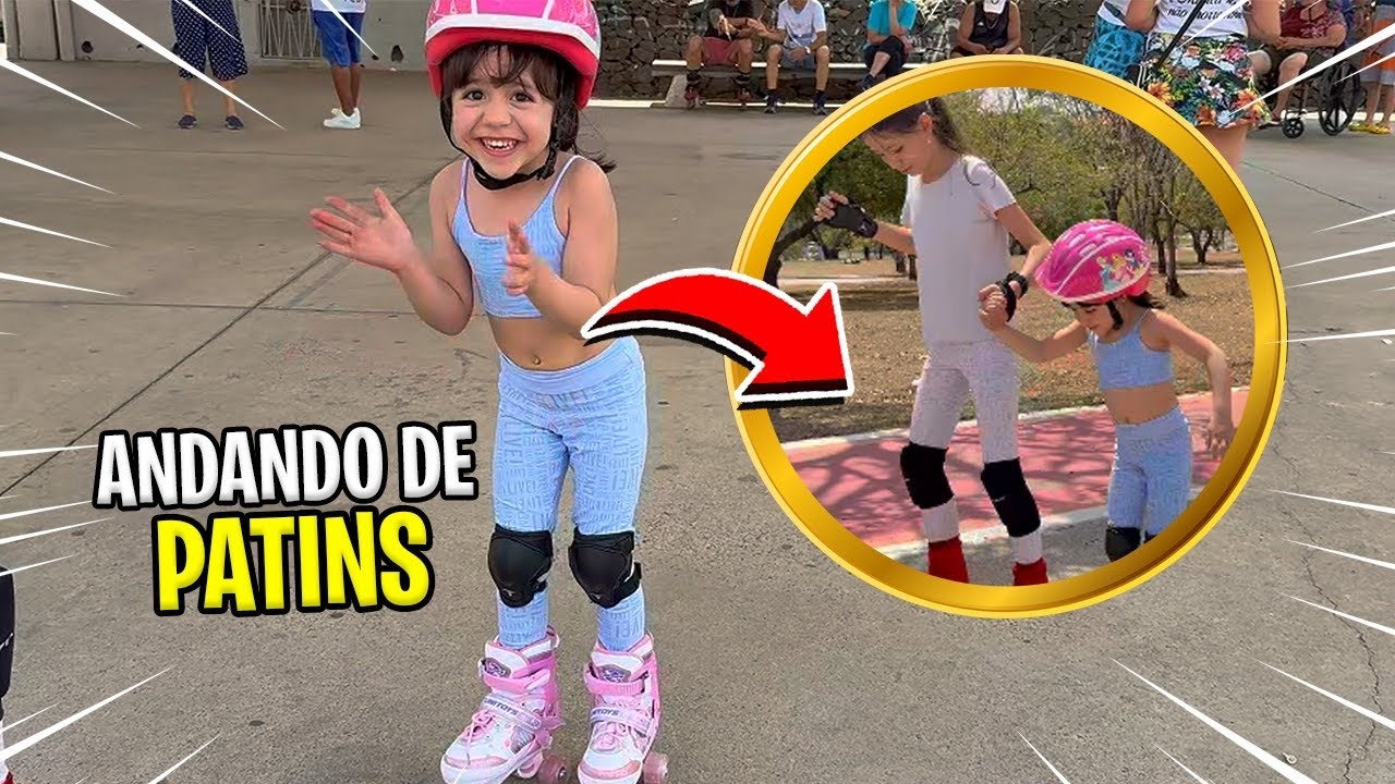 VEM COMIGO APRENDER ANDAR DE PATINS #crescendocomatonton 
