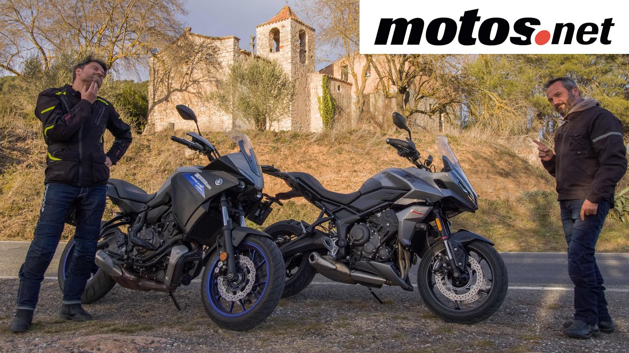 Triumph Tiger Sport 660 vs Yamaha Tracer 700 | ¿Son las mejores? / Prueba / Test / 4K | motos.net