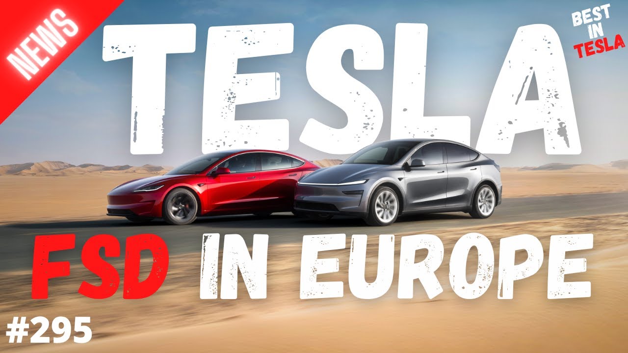 Tesla Model Y &ndash; лидер в своем классе. Кризис немецкого автопрома. Крупное открытие лития. FSD в ЕС.