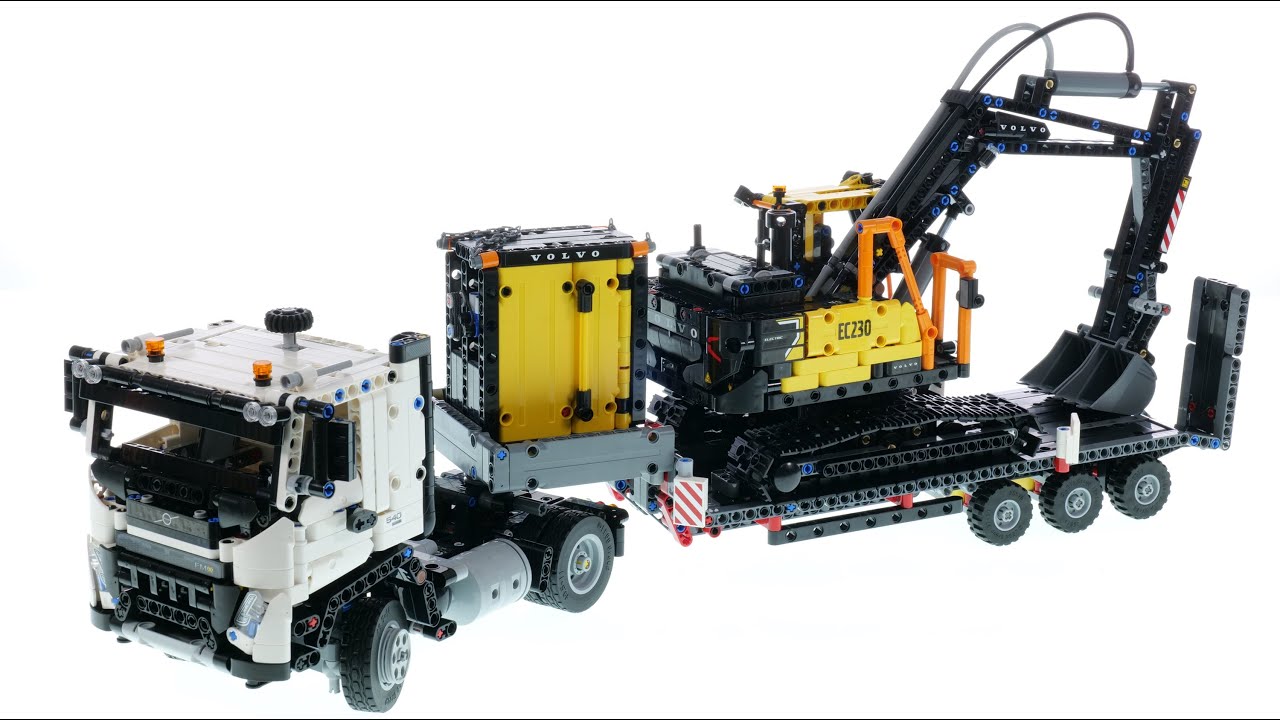 LEGO Volvo FMX LKW mit EC230 Electric Raupenbagger - LEGO Technic 42175