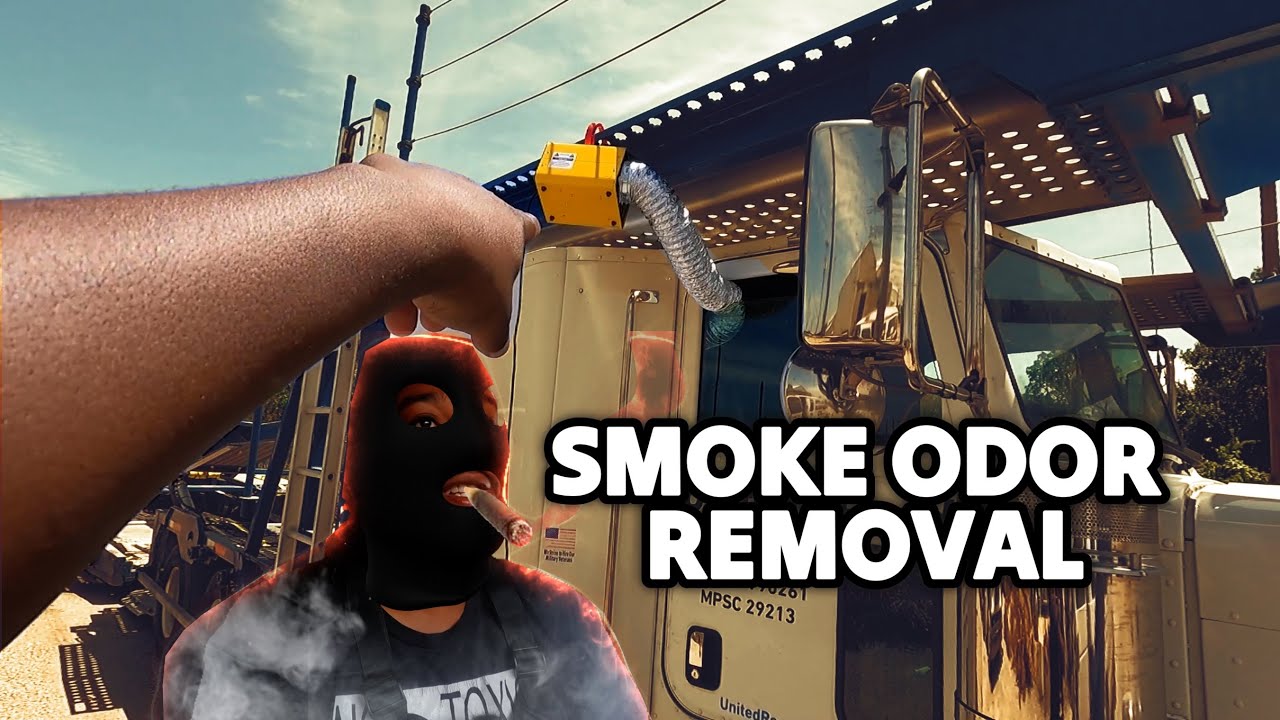 Using a Ozone Generator To Remove A Smoke Odor | Auto Detailing