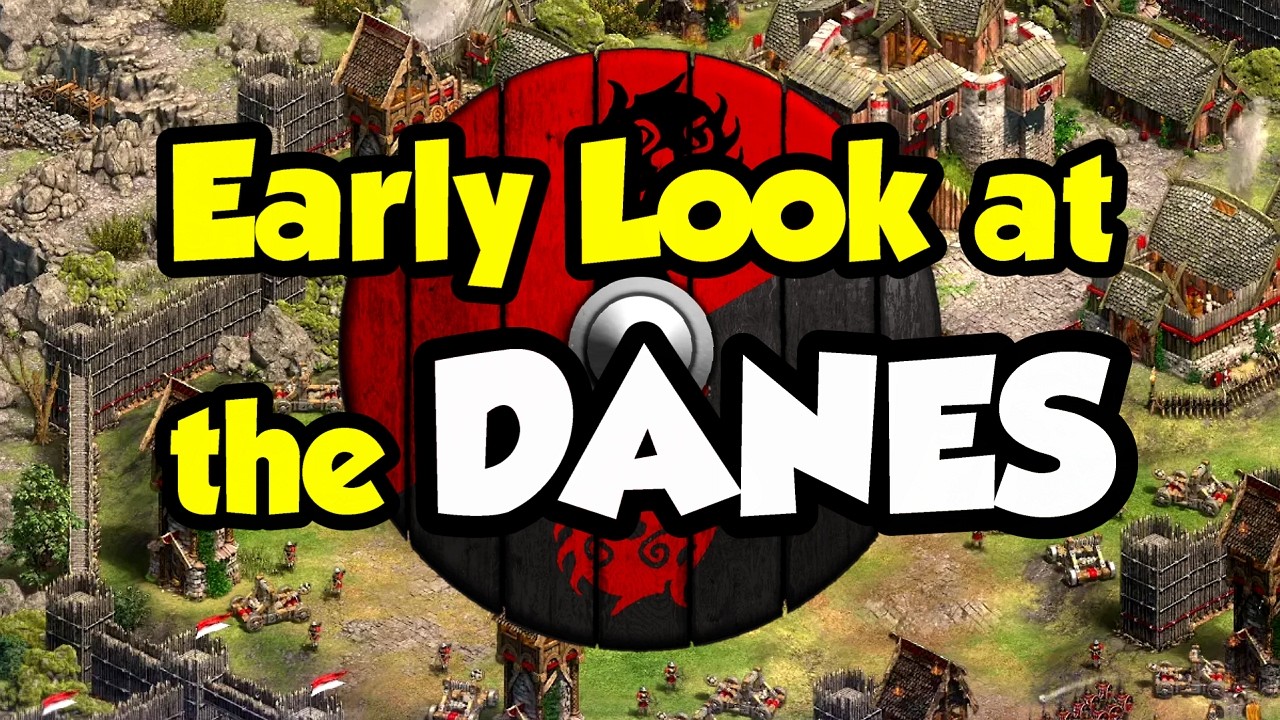 Early look at the DANES (new AoE2 civ)