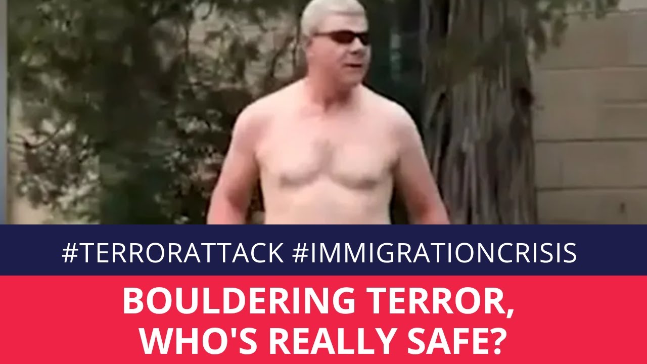 Terror in Boulder Illegal Immigrant Attacks Peaceful Protesters!