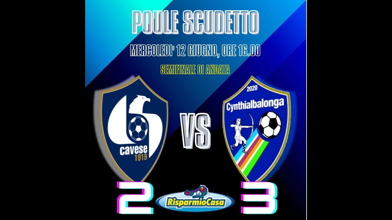 Junores Nazionali Under 19 2023/24 - Semifinale (anadata) - Cavese - Cynthialbalonga 2-3