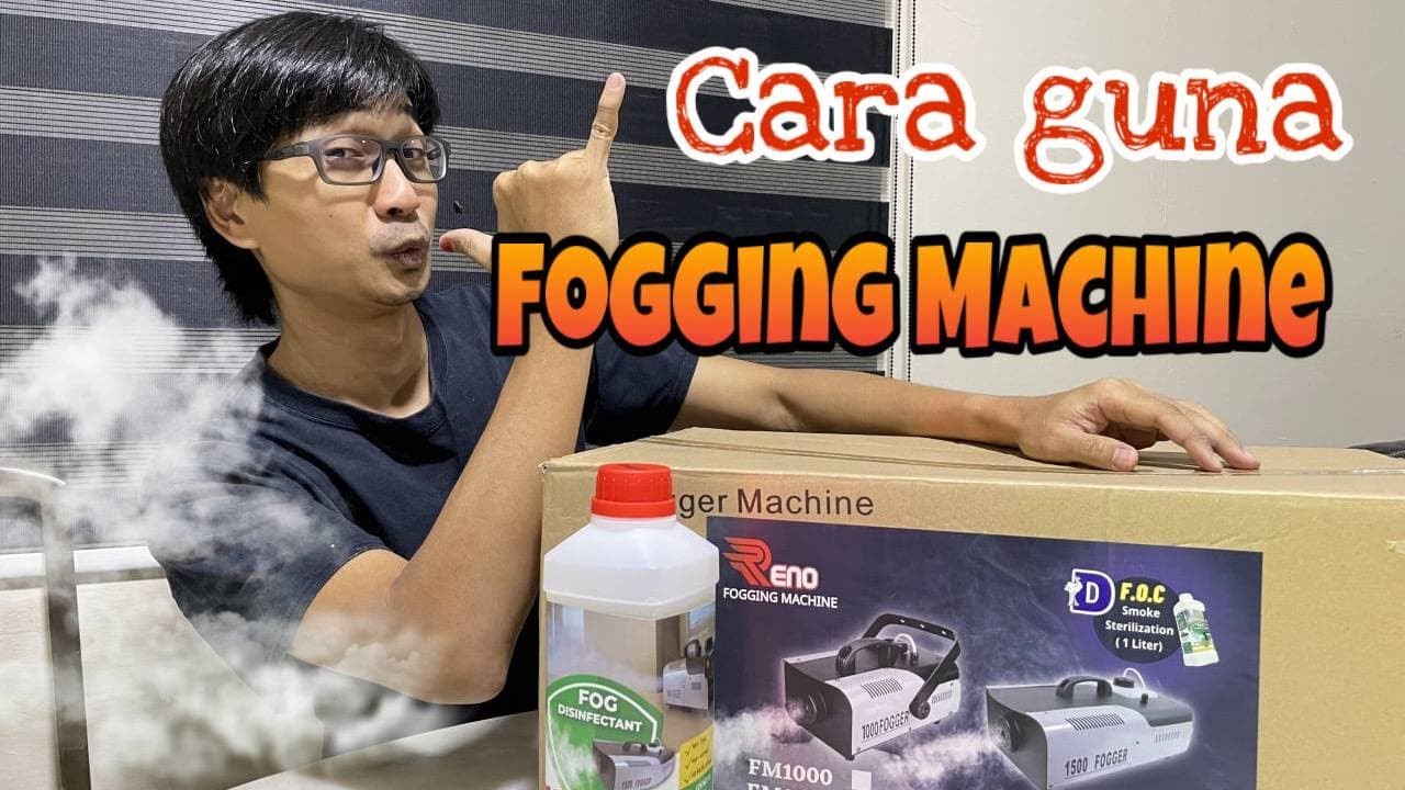 Fogging Machine Unboxing | How to use Fog Machine