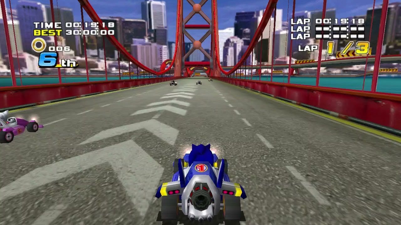 Sonic Adventure 2 - PS3 - All Kart Race and Driving Missions