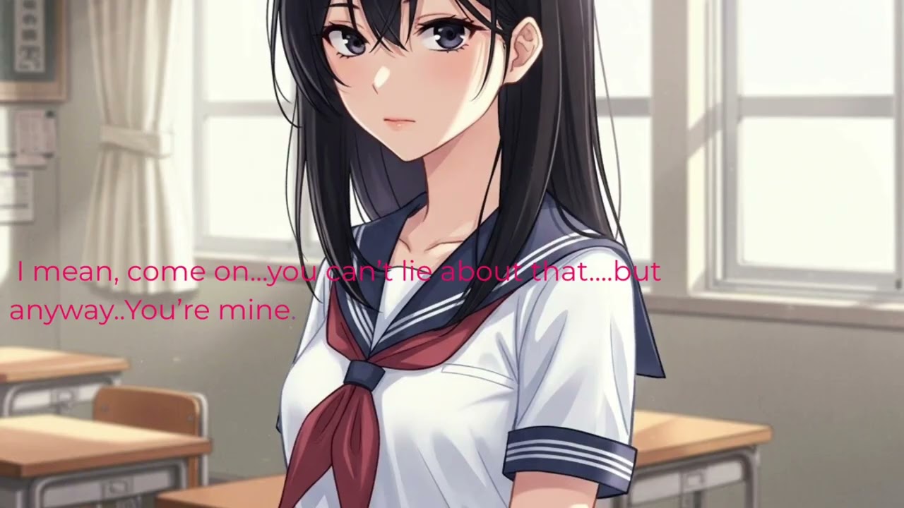 ASMR Student confesses her feelings for you in a….Hostile way. (F4A)  (First Audio) 🫣