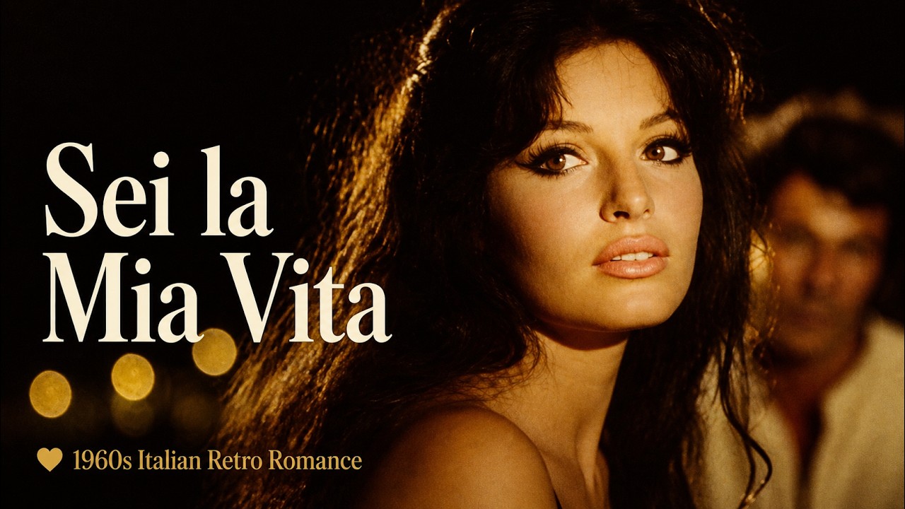 Sei la Mia Vita ❤️ – A 1960s Italian Dolce Vita Love Song | Official Music Video