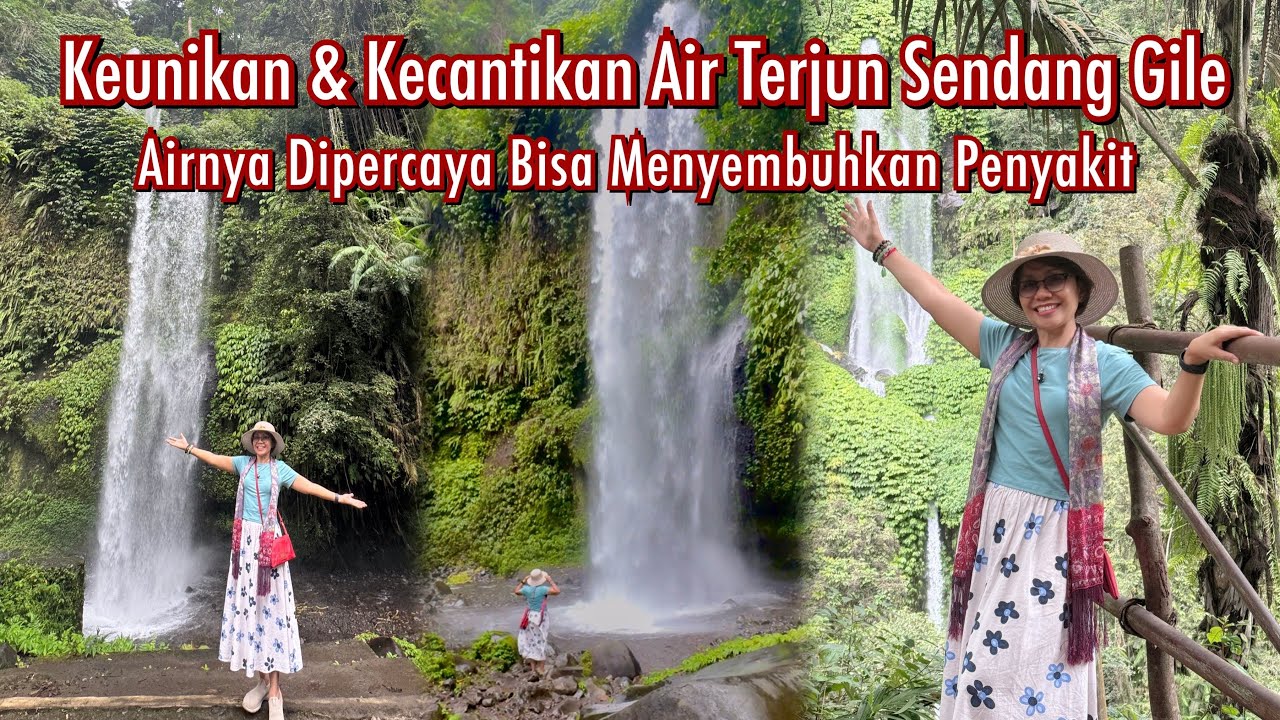 Keunikan Air Terjun Sendang Gile di Lombok | Pesona Alam Kaki Gunung Rinjani ​⁠@AyunkanLangkahmu
