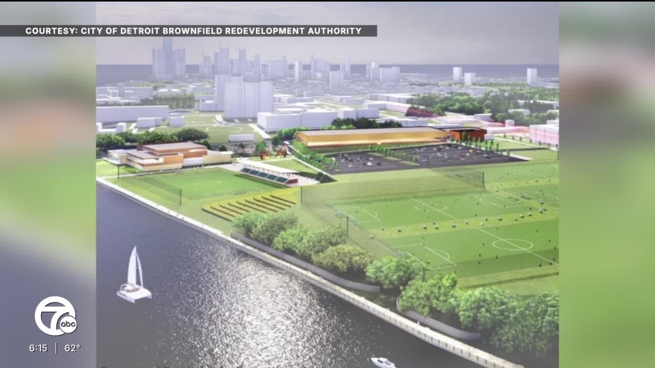Detroit's riverfront could get new WNBA facility on former Uniroyal tire site