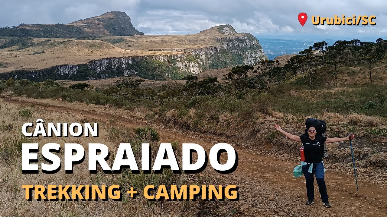 Acampamos no Cânion Espraiado - Treeking e Camping em Urubici/SC