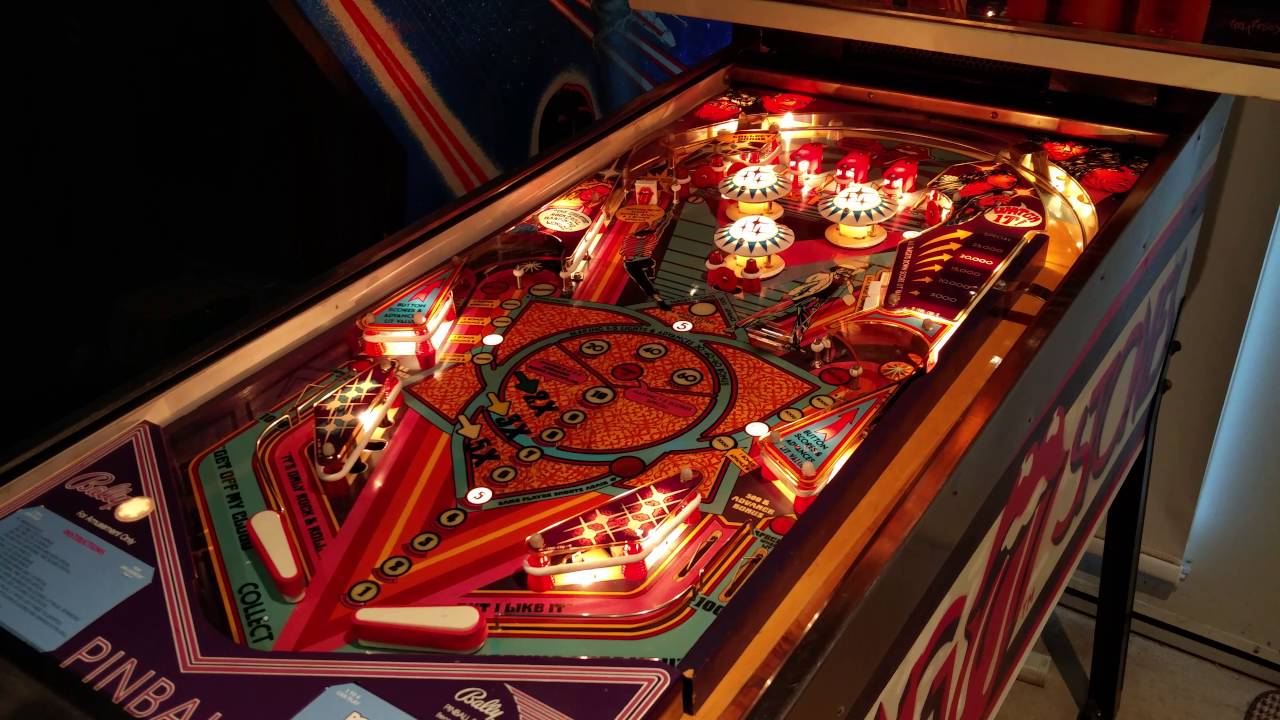 Bally Rolling Stones Pinball -Restored
