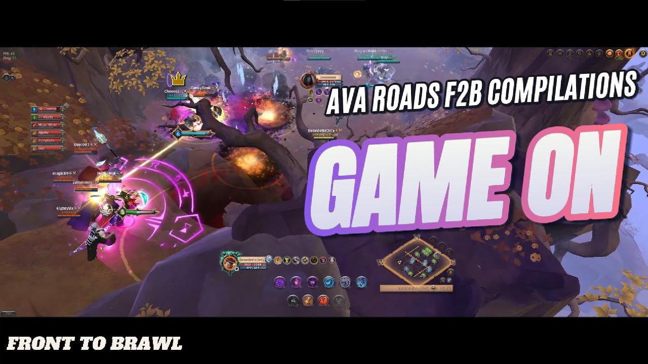 AVA ROADS CLAP KITE - F2B // F2B turns to be FRONT TO BRAWL // COMPILATIONS