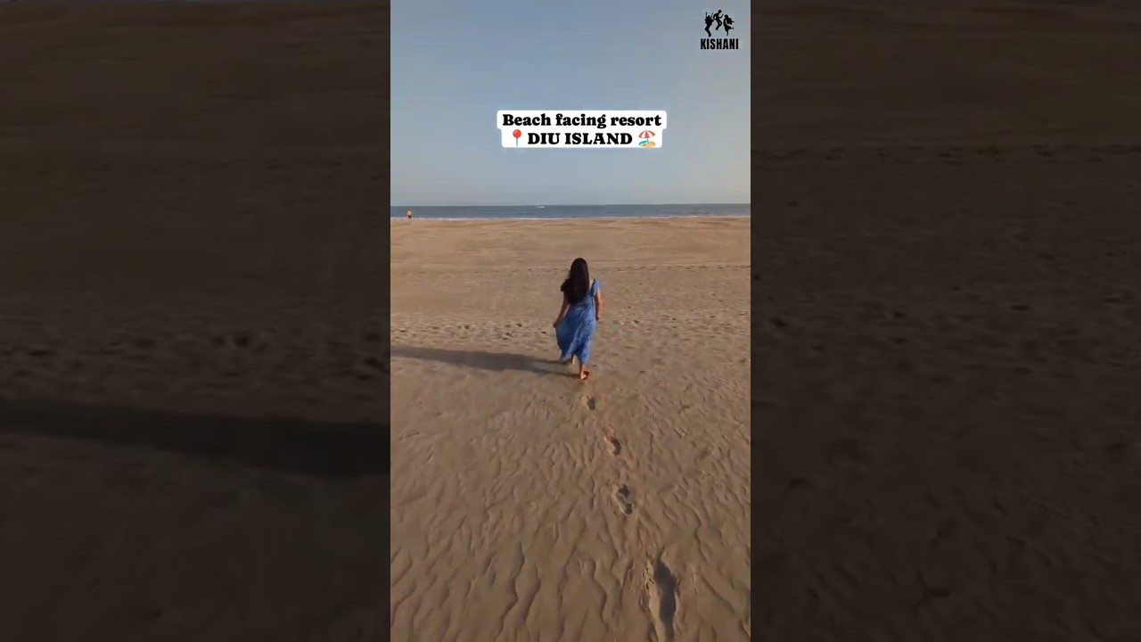 Beach Resort in Diu I Praveg Resort Ghoghla Beach I Shorts I KISHANI VLOGS  #kishanivlogs #beach