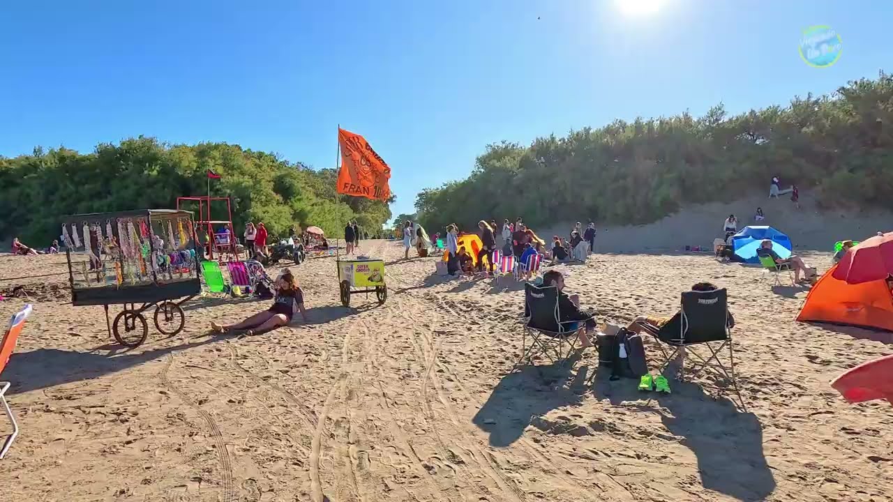 Así es La PLaya de SAN CLEMENTE Del Tuyú en Argentina