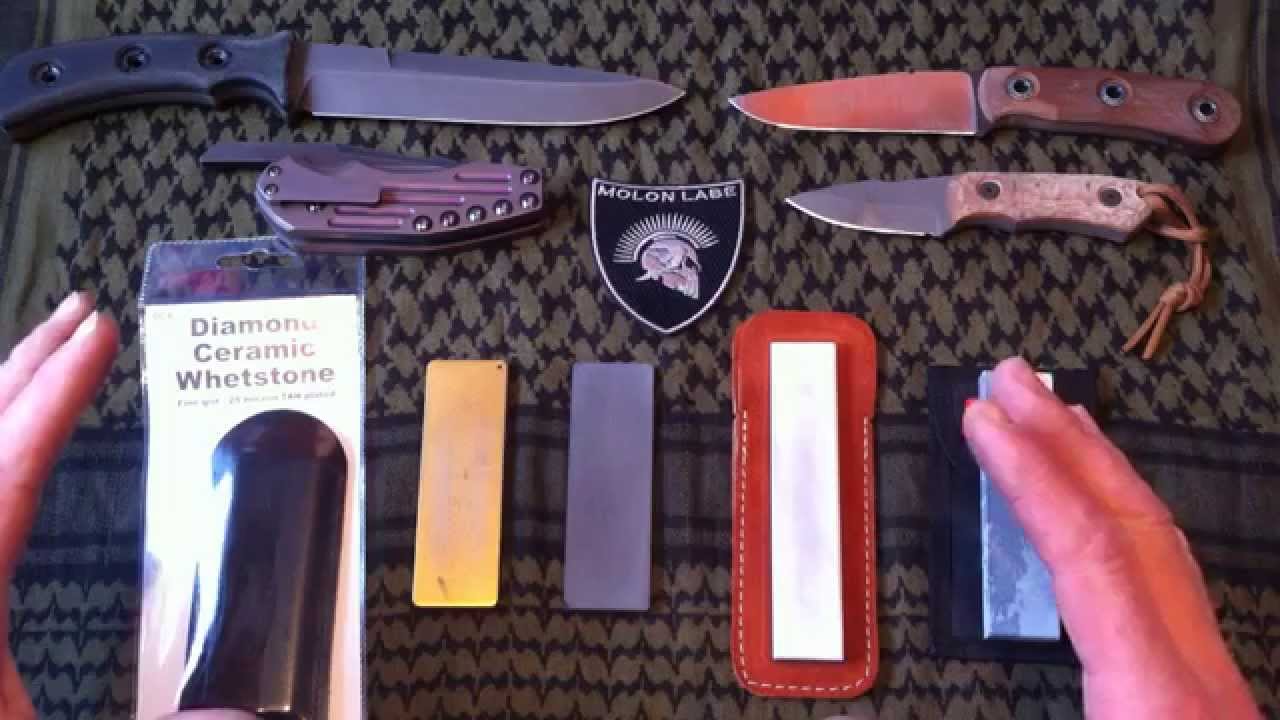 Pocket Sharpening Stones Comparison