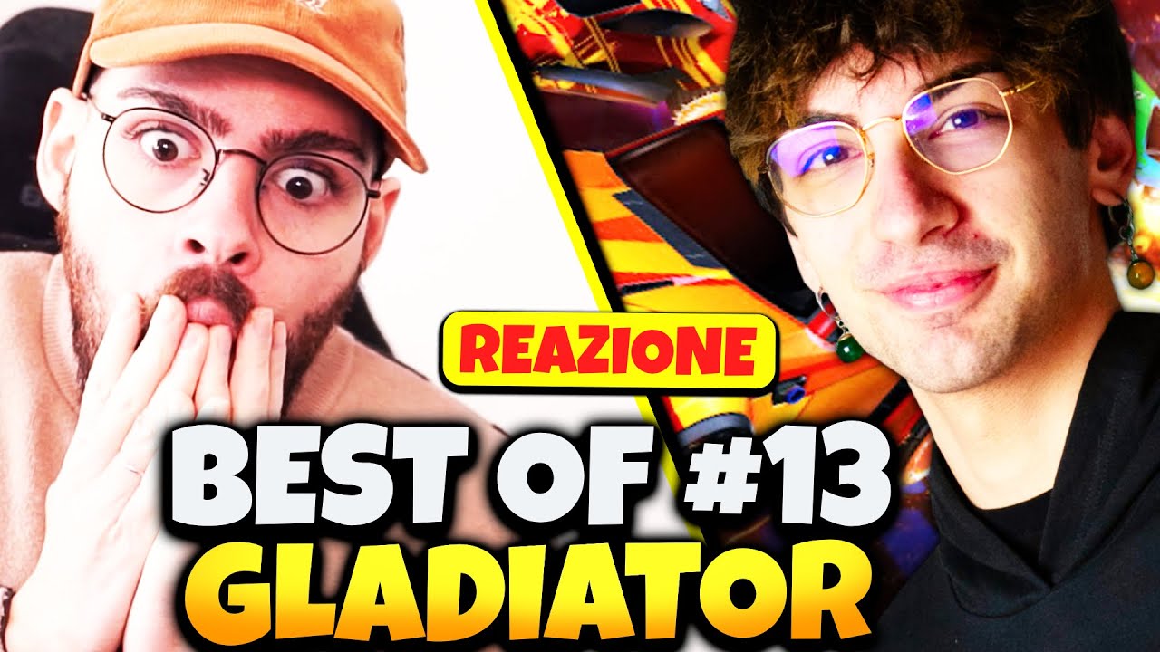 REAGISCO AL BEST OF 13 DI GLADIATOR!! - Rocket League ITA Reazione
