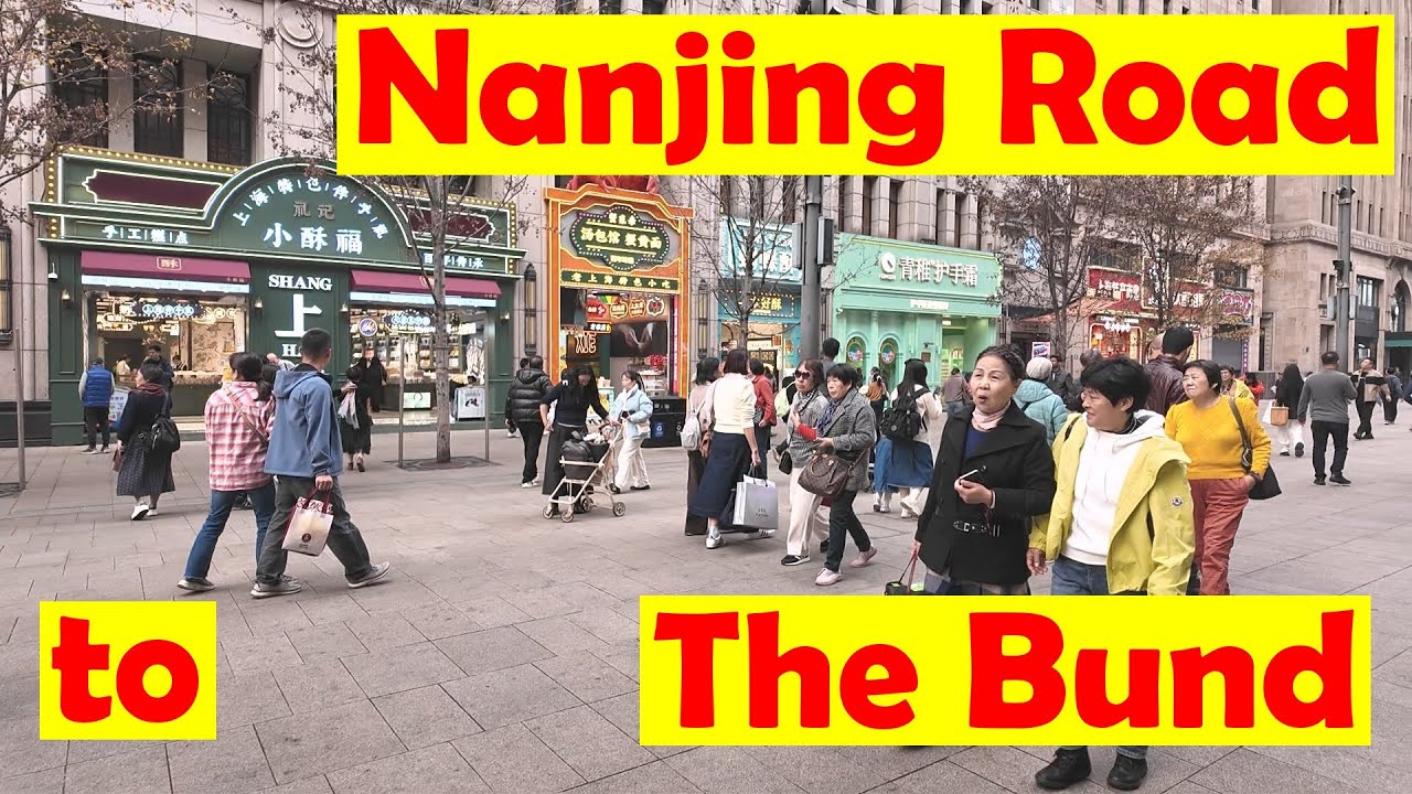 Shanghais beste Strecke: Glitzernde Nanjing Road zur Fluss-Promenade, zum ikonischen Bund Panorama!