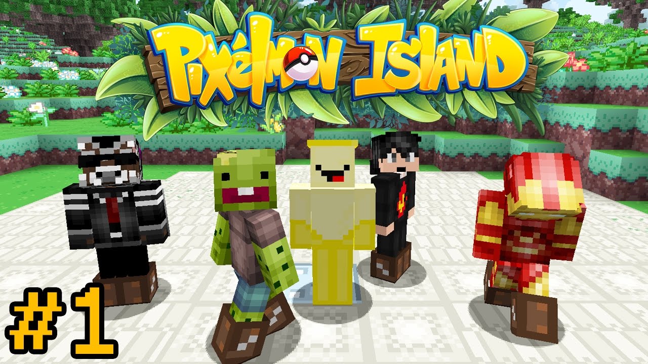 Oops Club Minecraft Pixelmon Island SMP - Tập 1: HÀNH TRÌNH MỚI BẮT ĐẦU