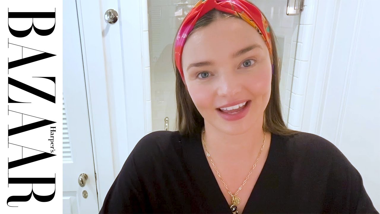 【スキンケア ルーティン】ミランダ・カーが就寝前のビューティ・ルーティンを大公開｜【Go To Bed With Me】| ハーパーズ バザー（Harper's BAZAAR）公式