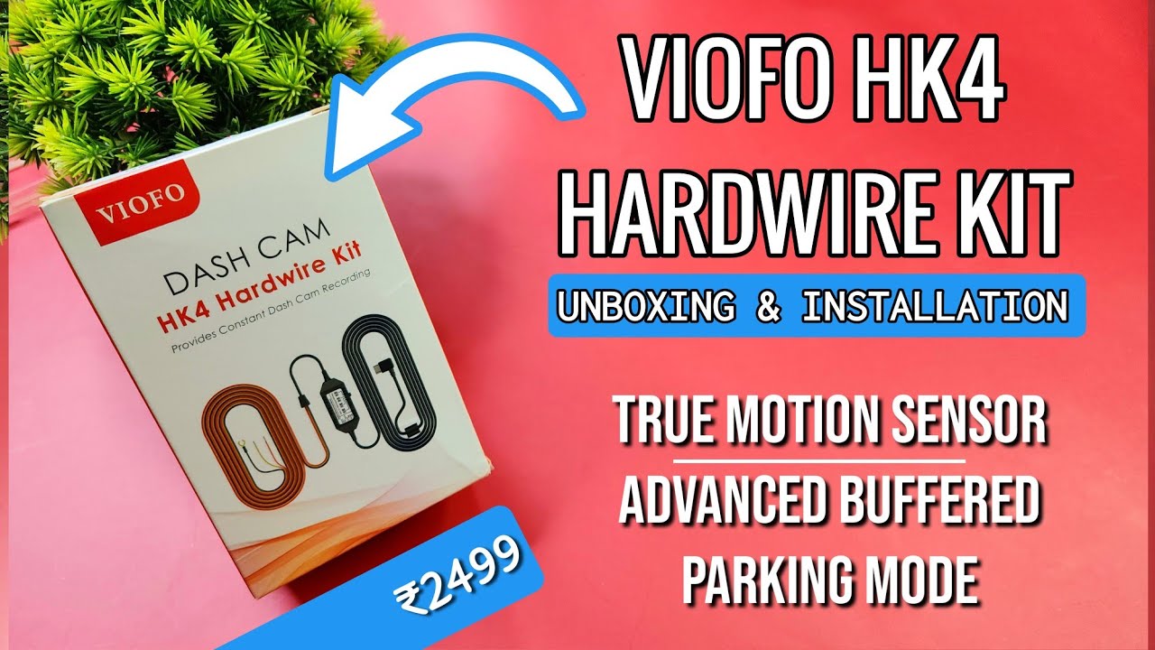 VIOFO HK4 Hardwire Kit for T130, A229 Dashcam | Unboxing & Detailed Installation Guide | Gizmobeep