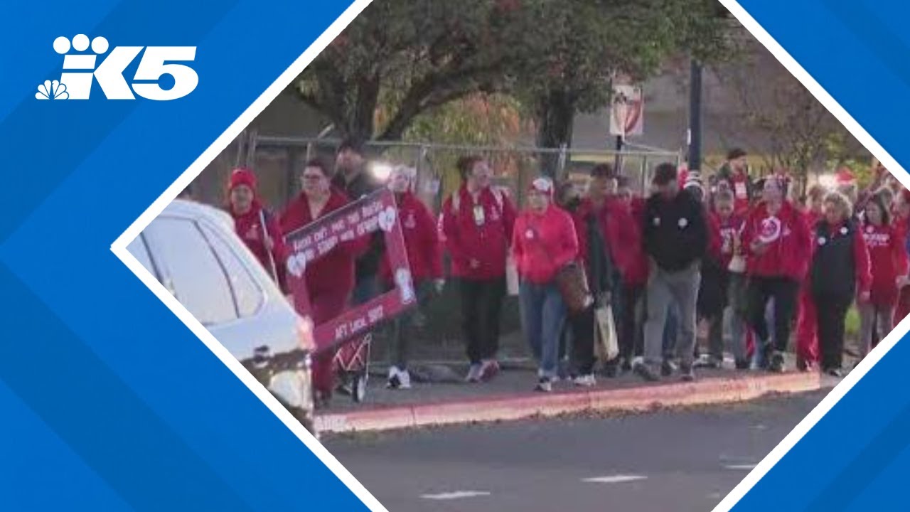 Kaiser-Permanente workers on strike in OR and WA