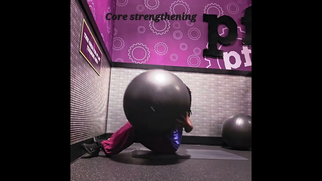 Abs strengthening exercise with #yoga #relaxing ball #mobility strengthening Abs/pelvic #flexibility