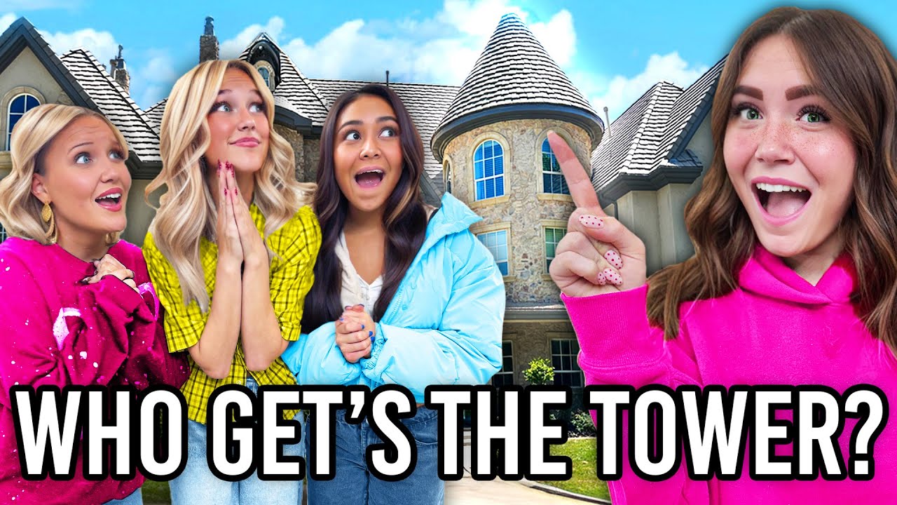 LAST TO LEAVE GETS the TOWER in THE CASTLE HOUSE!! 🏰 💖