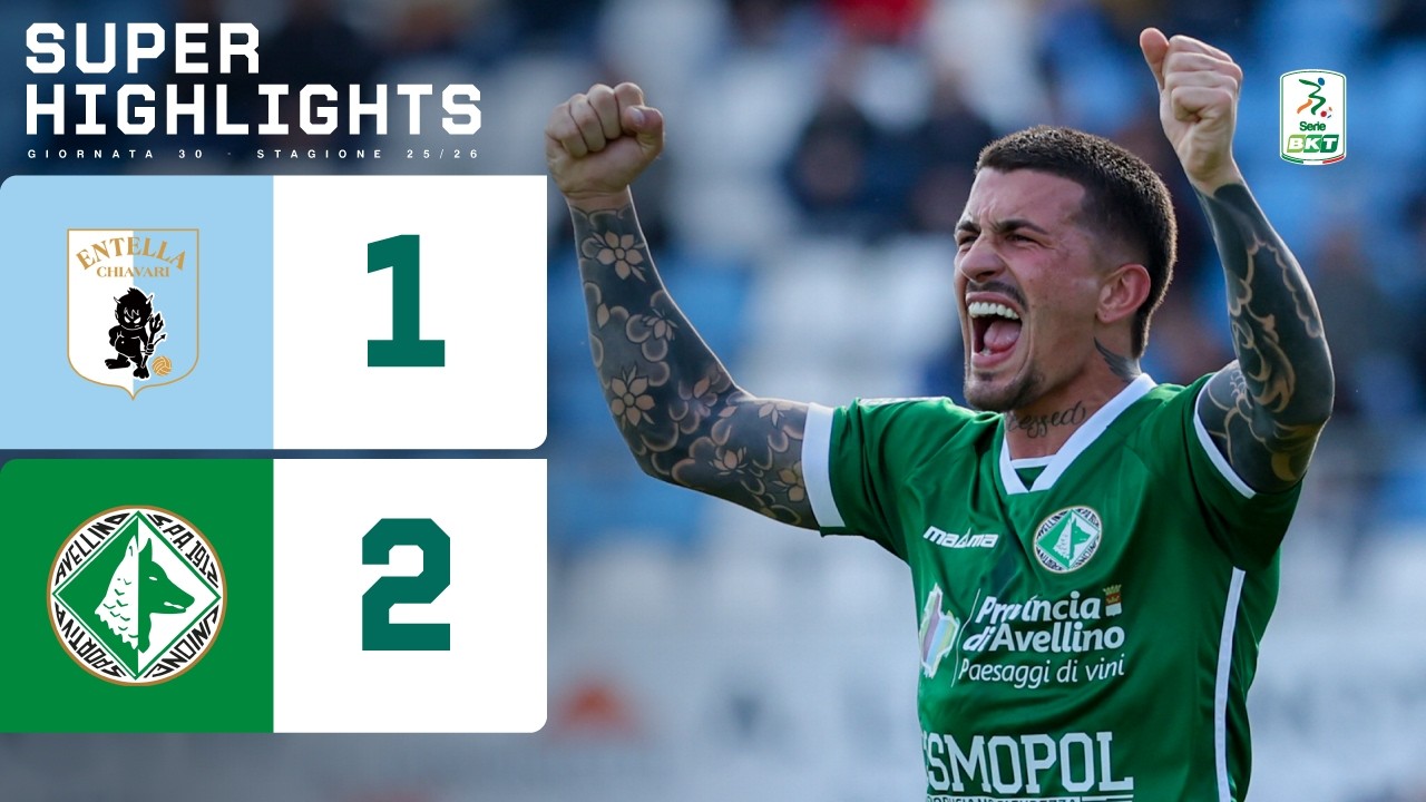 Virtus Entella-Avellino 1-2 | SUPER HIGHLIGHTS