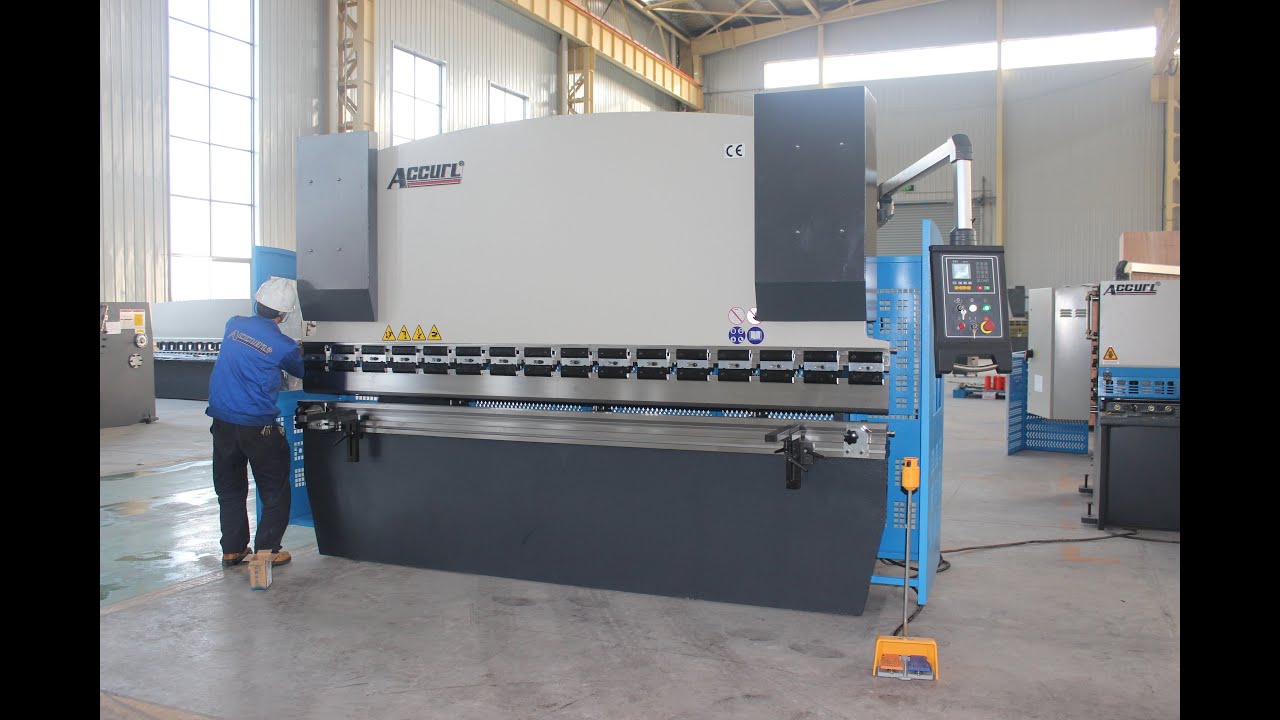 New Accurl 125T Sheet Metal Bending Machine 6mm,Hydraulic Press Brake WC67Y-125T 3200 for China