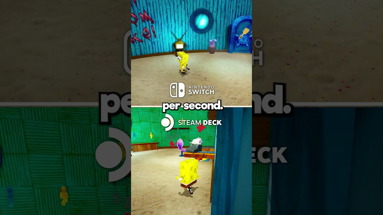 Is SpongeBob Battle for Bikini Bottom Rehydrated Best on Switch or Steam Deck?