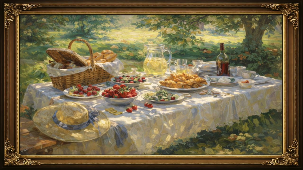 1 Hour | Frame Art  |TV Screen| 4K | still world