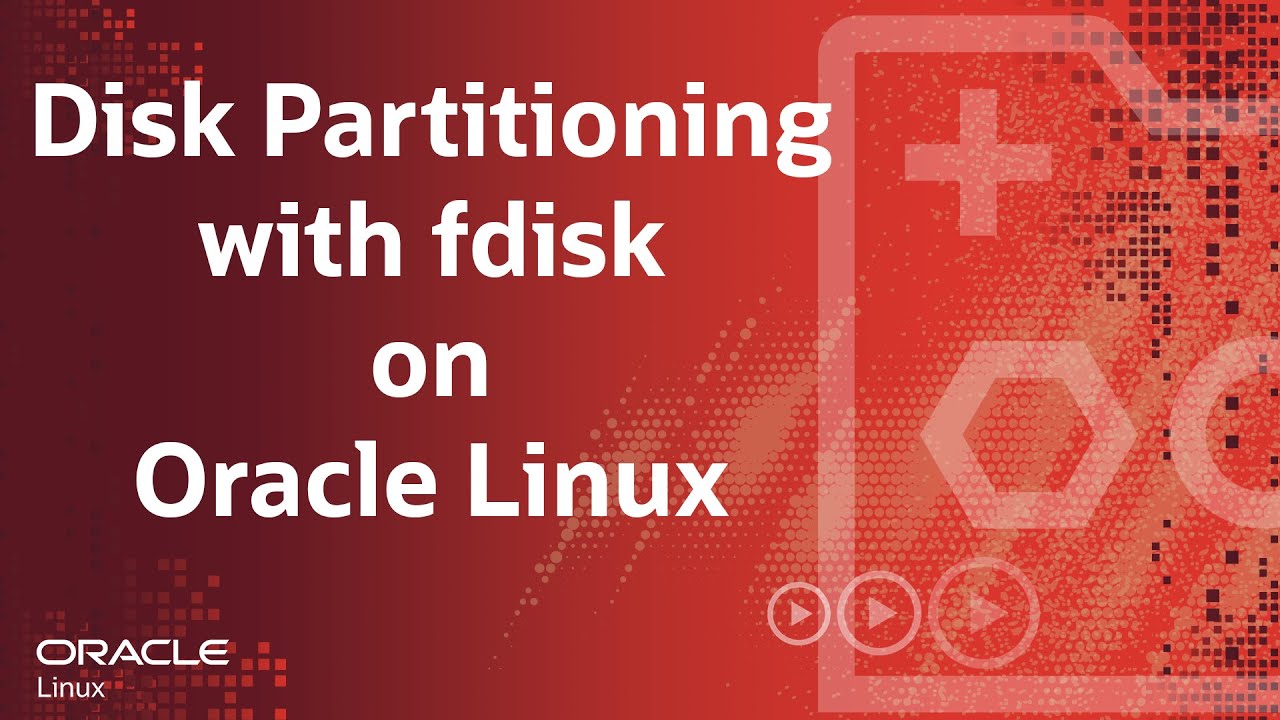 Disk Partitioning with fdisk on Oracle Linux