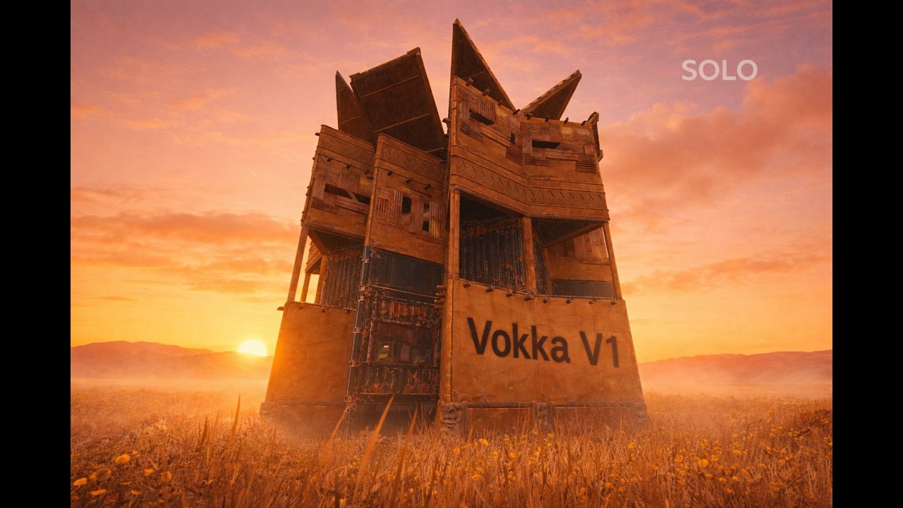 Vokka V1 — Дешёвый SOLO-дом | 2 бункера + НПЗ