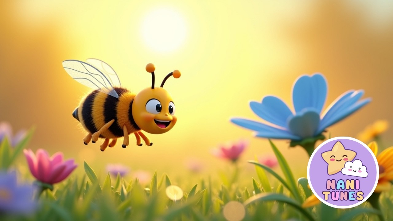 🌸🐝 Abelhinha Zumbidora | Música Infantil para Bebês e Crianças 🎶✨