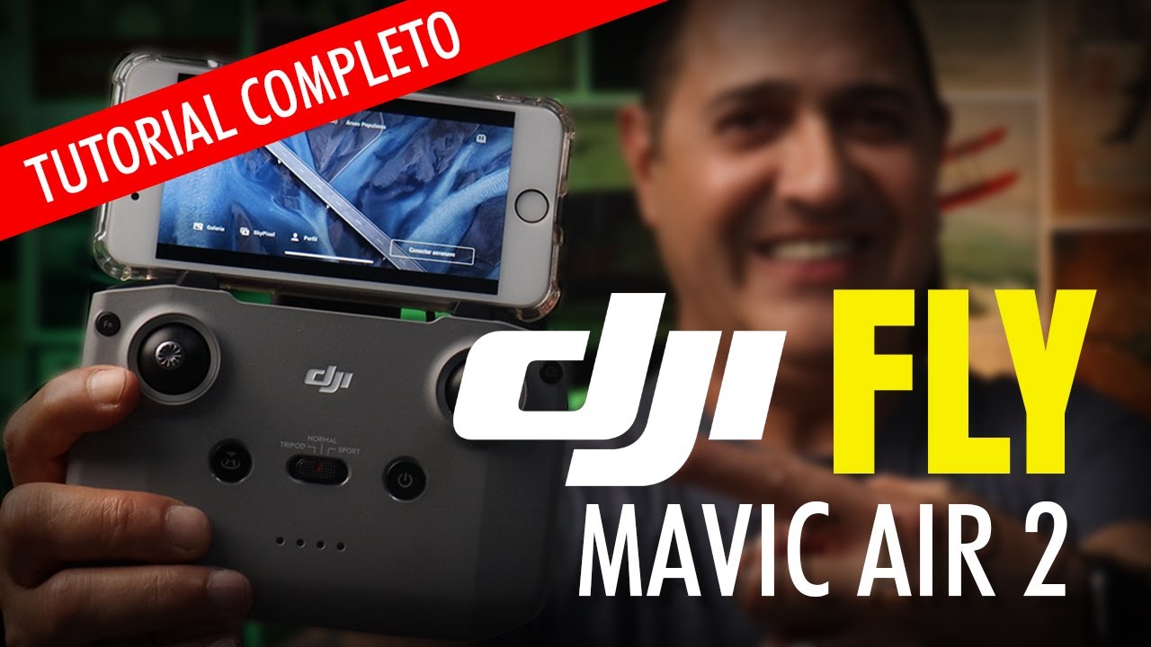DJI FLY no MAVIC AIR 2 | TUTORIAL COMPLETO do APP em PORTUGUÊS