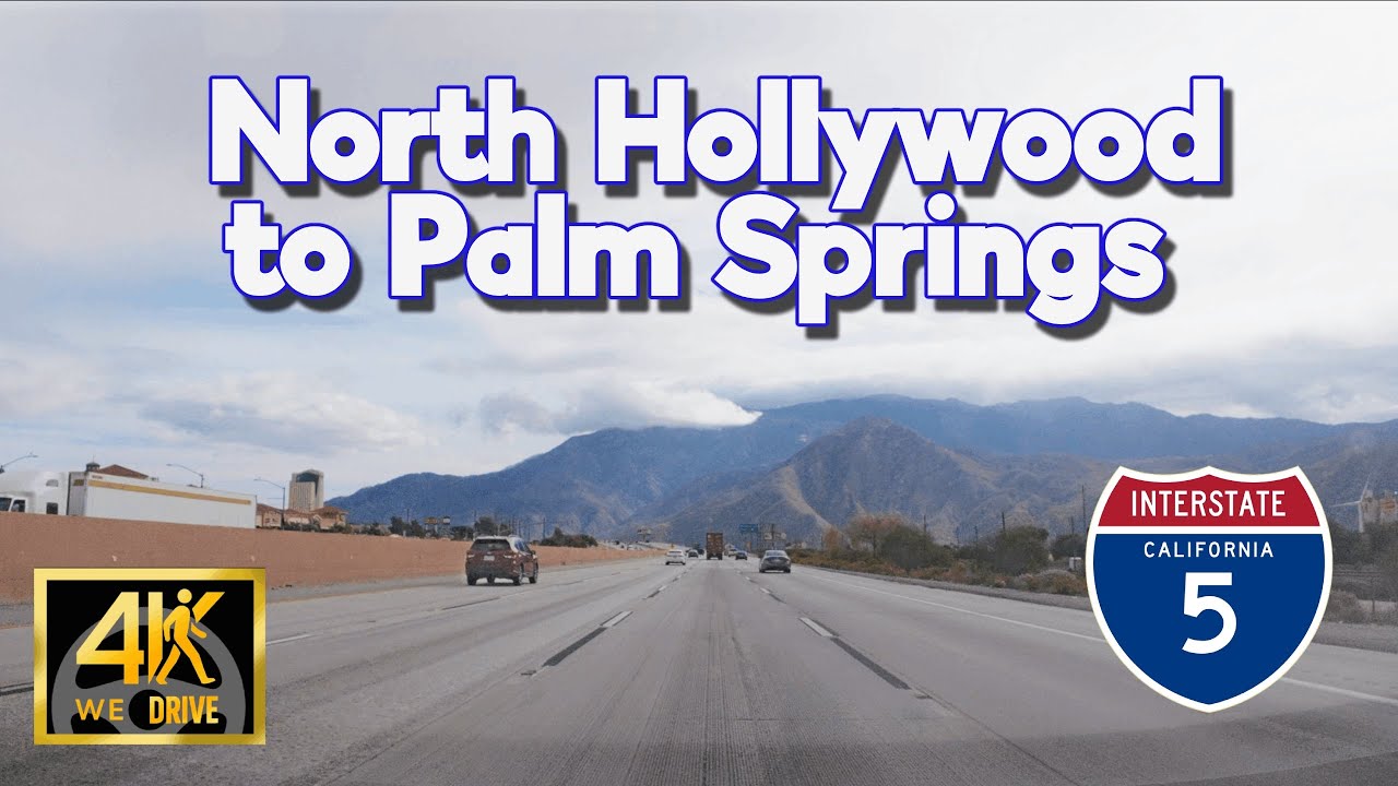 Escaping Los Angeles Post Christmas Storm to Palm Springs Drive