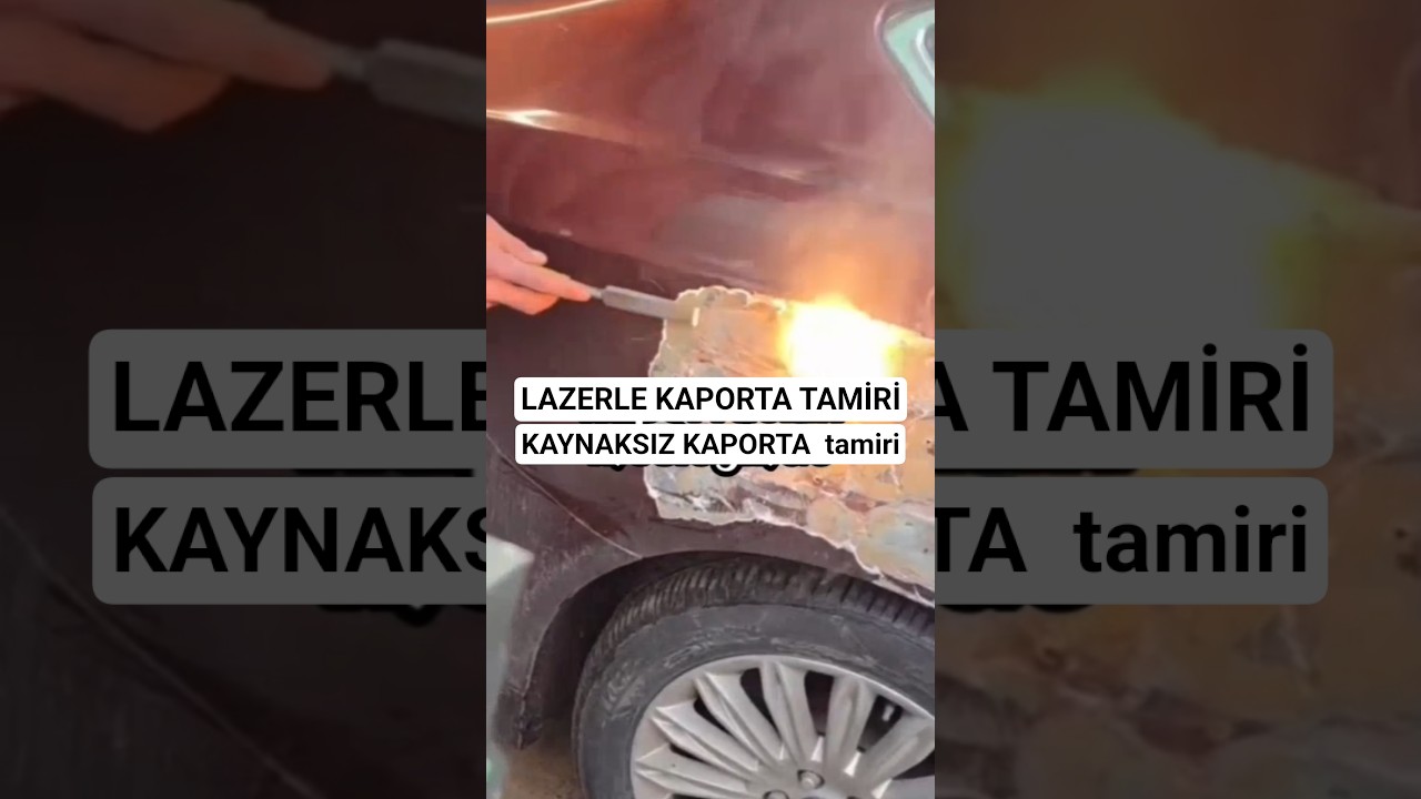Lazerle Kaynaksız Kaporta Tamiri Mükemmel Yöntem