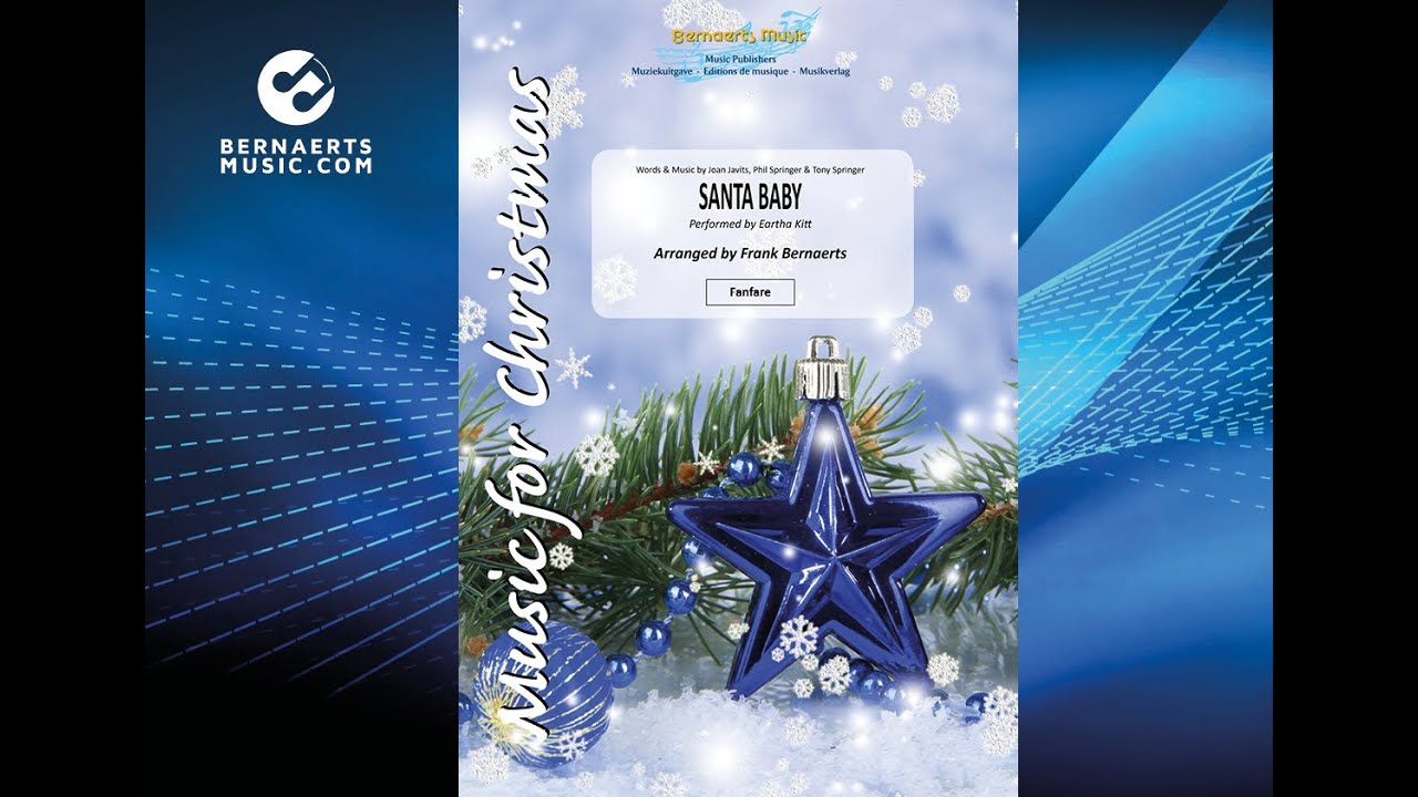SANTA BABY - Eartha Kitt, arr. Frank Bernaerts - Fanfare Version