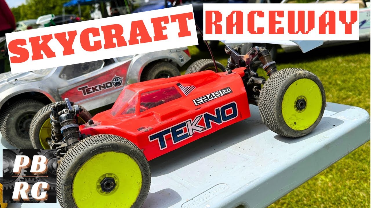 SKYCRAFT RC RACEWAY, NIAGARA ONTARIO| Tekno EB48 2.0. 1/8th buggy.