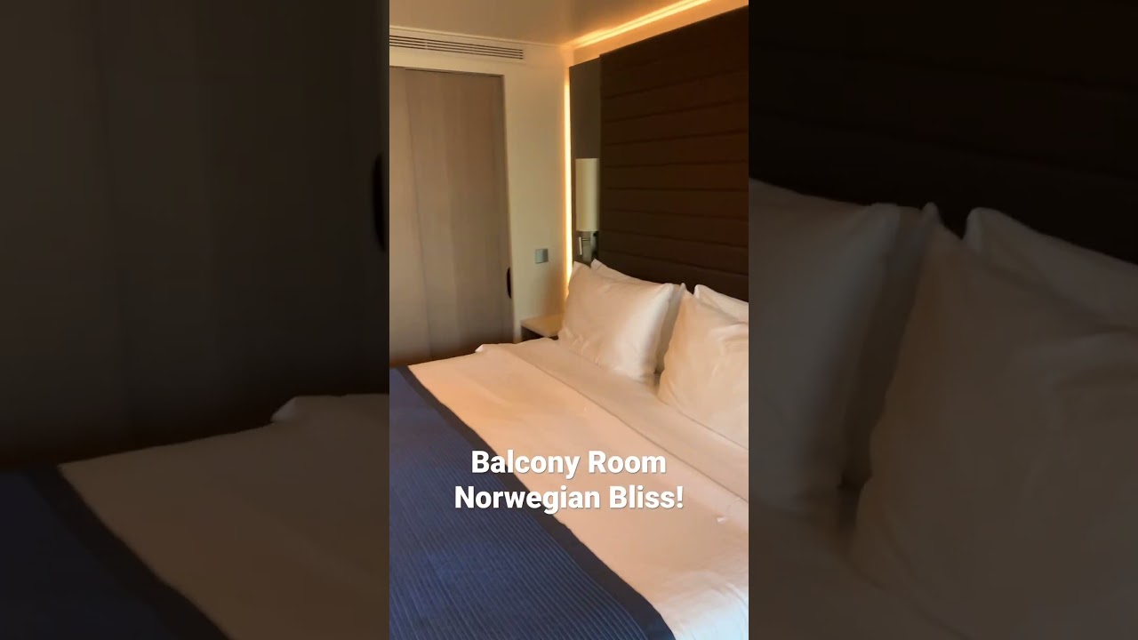 Norwegian Bliss Balcony Room!
